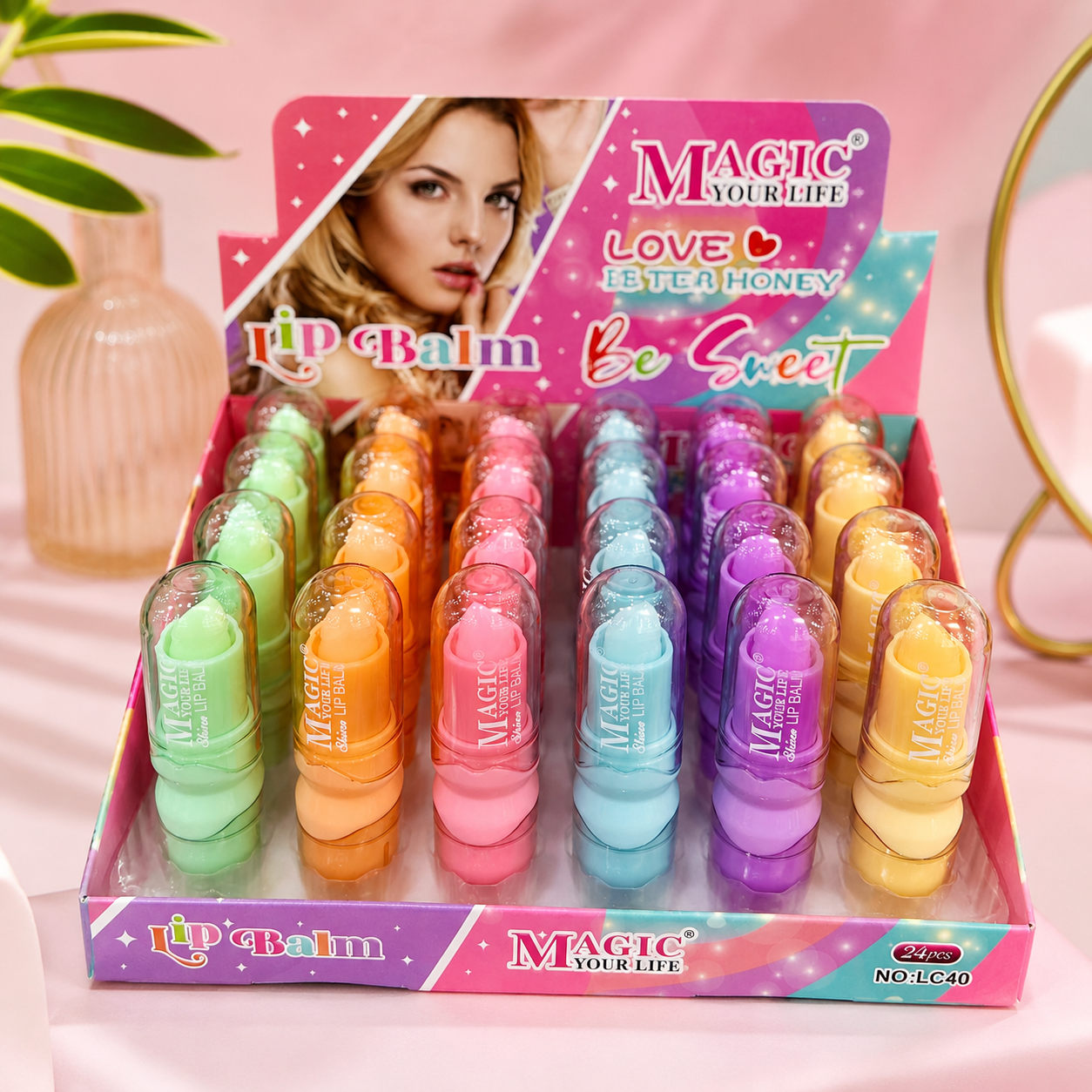 بالم لب حرارتی MAGIC Shine – زیبایی طبیعی با رنگی منحصر‌به‌فرد